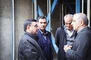 بازدید رئیس دانشگاه علوم پزشکی تهران از پروژه بازسازی اتاق های عمل بیمارستان سینا 