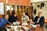 برگزاری جلسه دکتر کامبیز مرادزاده مدیر برنامه ریزی منابع مالی، بودجه و پایش عملکرد و مهندس محمد محمد دوست مدیر فنی و نظارت بر طرح های عمرانی دانشگاه در راستای تفاهم نامه فرم 5 واحدهای تابعه دانشگاه