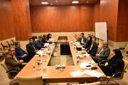 برگزاری جلسه هم اندیشی اعضای کمیته نظارت بر واحدهای برون سپاری شده با حضور معاون امور مالی و رئیس اداره برون سپاری