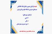 تمدید فراخوان عمومی تشکیل بانک اطلاعاتی سمت های مدیریتی دانشگاه علوم پزشکی تهران