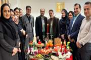 یلدا بهانه‌ای برای همدلی؛ برگزاری مراسم صمیمی شب یلدا در دفتر مدیریت امور حقوقی دانشگاه علوم پزشکی تهران