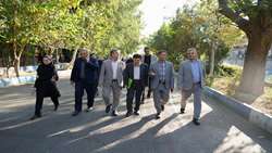 بازدید میدانی دکتر حمید چوبینه معاون توسعه دانشگاه از میز خدمت مجتمع بیمارستانی امام خمینی(ره)