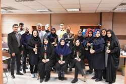 دیدار معاون توسعه دانشگاه علوم پزشکی تهران با کارکنان به مناسبت تکریم روز زن