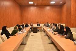 جلسه هم اندیشی راهکارهای اجرایی شیوه نامه املاک مسکونی استیجاری دانشگاه علوم پزشکی تهران