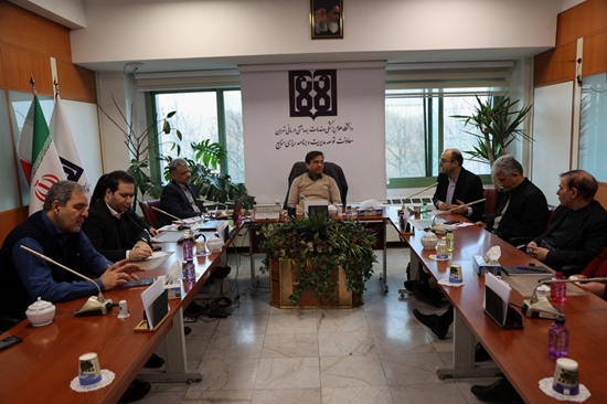 بیست و سومین نشست شورای معاونت توسعه دانشگاه علوم پزشکی تهران  