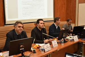 برگزاری جلسه مناقصه و مزایده عمومی با حضور اعضای کمیسیون و نمایندگان واحدهای نظارتی 