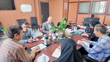 برگزاری جلسه کمیته املاک و مستغلات در مرکز بهداشت جنوب تهران